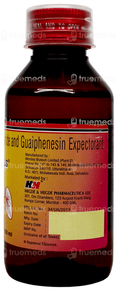 Hhlinctus Ls Syrup 100Ml Hhlinctus Ls Syrup 100Ml